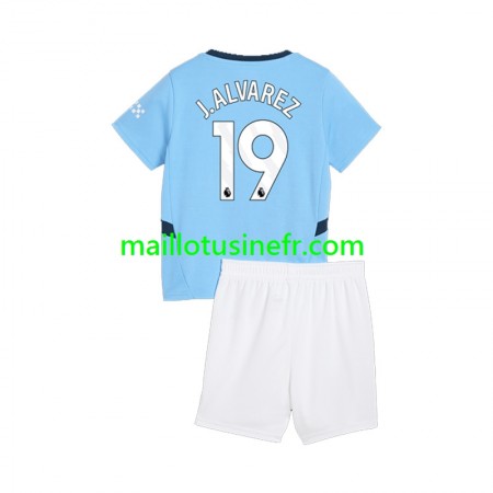 Maillot de Foot Manchester City Julian Alvarez 19 Domicile 2024-25 - Enfant Maillot de Foot Manchester City Julian Alvarez 19 Domicile 2024-25 - Enfant